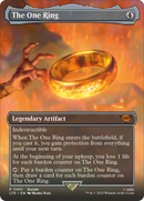 The One Ring (Borderless) (LTR Bundle) (UMP-451)  Foil - The Lord of the Rings: Tales of Middle-earth