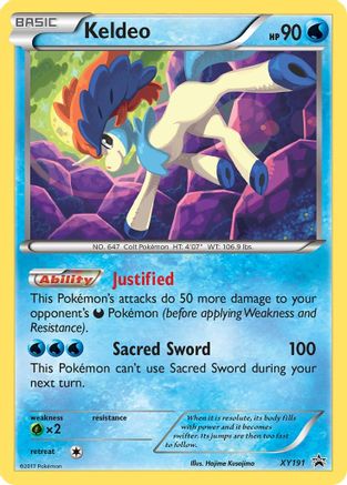 Keldeo XY191  - Holofoil XY Promos - Promo