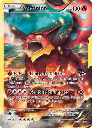 Volcanion XY185  - Holofoil XY Promos - Promo