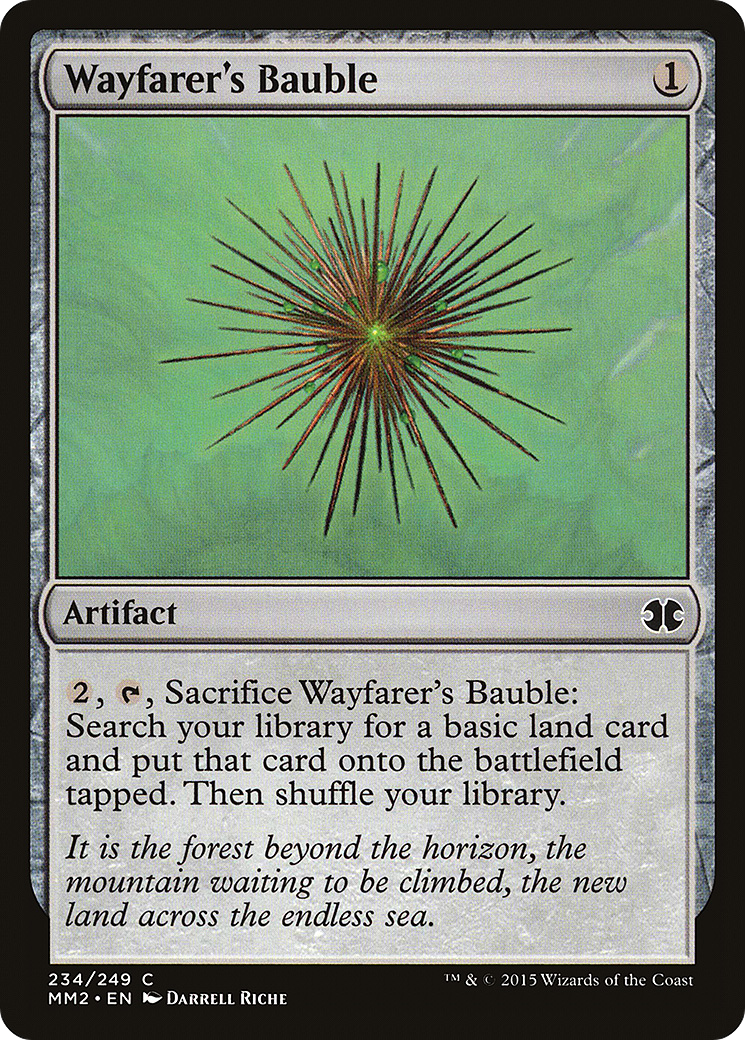 Wayfarer's Bauble (MM2-234)  Foil - Modern Masters 2015