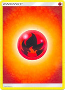Fire Energy (2017 Unnumbered) 165  - Reverse Holofoil SM Base Set - Common