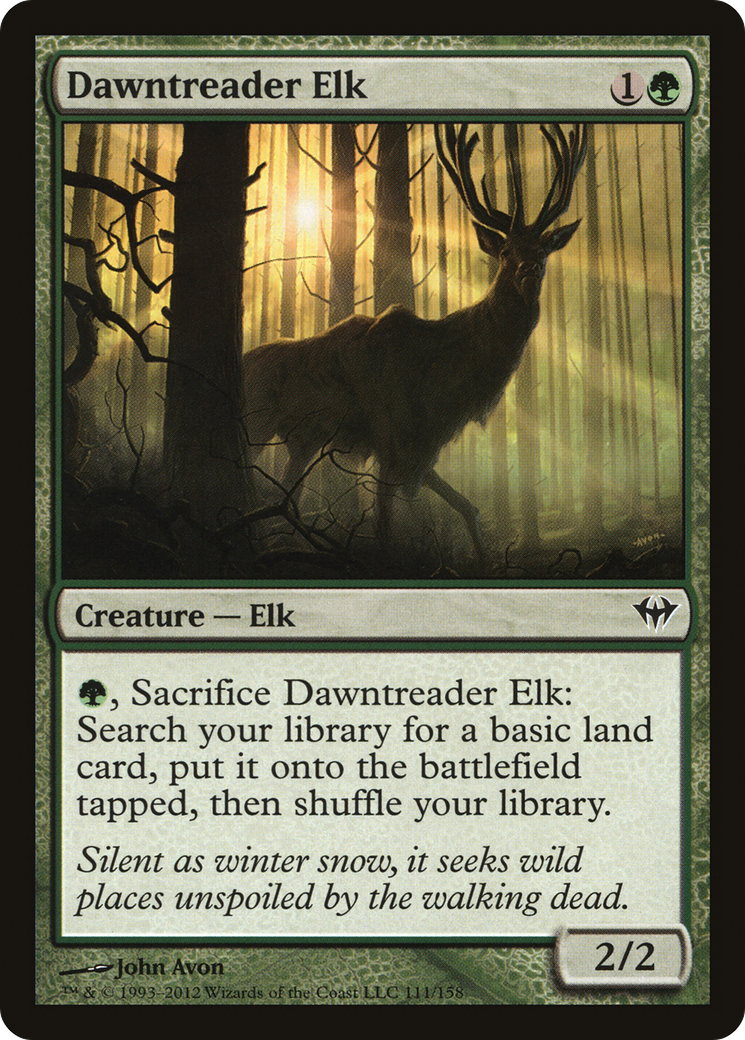 Dawntreader Elk (DKA-111)  - Dark Ascension
