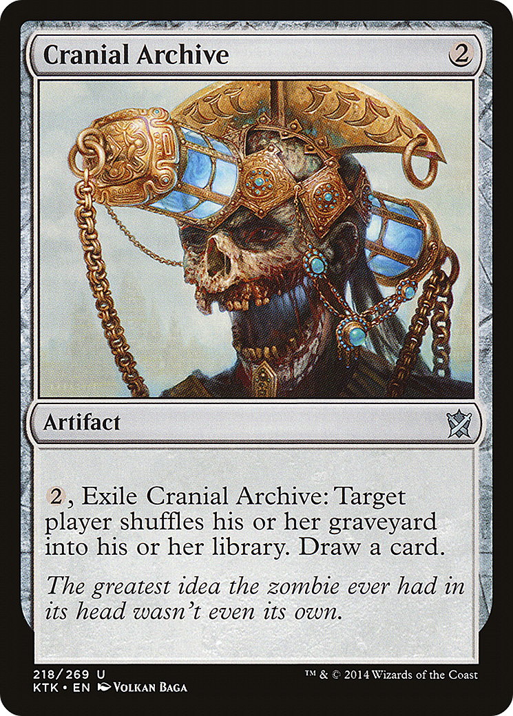 Cranial Archive (KTK-218)  - Khans of Tarkir