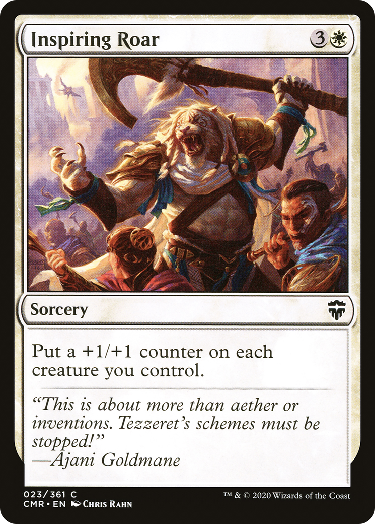 Inspiring Roar (CMR-023)  - Commander Legends