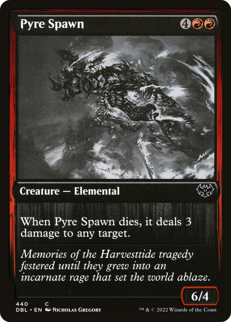 Pyre Spawn (DBL-440)  - Innistrad: Double Feature