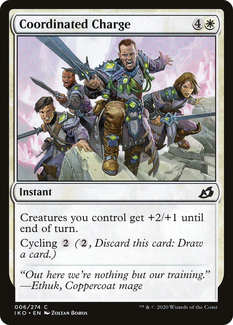 Coordinated Charge (IKO-006)  - Ikoria: Lair of Behemoths