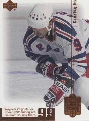 1999 Gretzky Living Legend Hockey Complete Base Set (1-99)