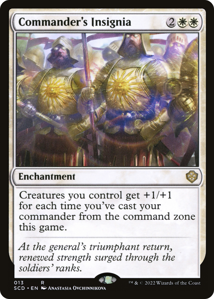 Commander's Insignia (SCD-013)  - Starter Commander Decks