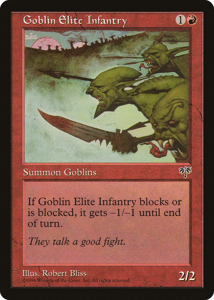 Goblin Elite Infantry (MIR-) - Mirage