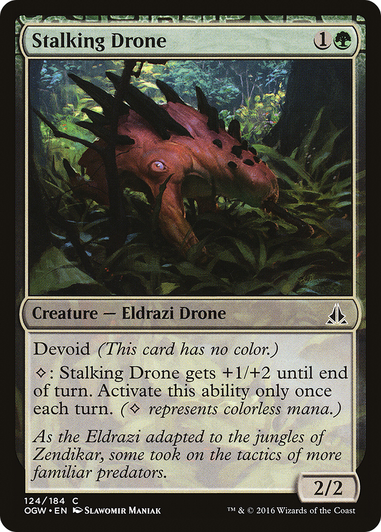 Stalking Drone (OGW-124)  - Oath of the Gatewatch: (devoid)