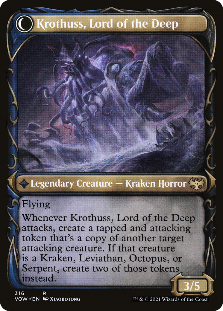 Runo Stromkirk (Showcase) (316) (VOW-316)  Foil - Innistrad: Crimson Vow: (Showcase, Double Faced Transform)