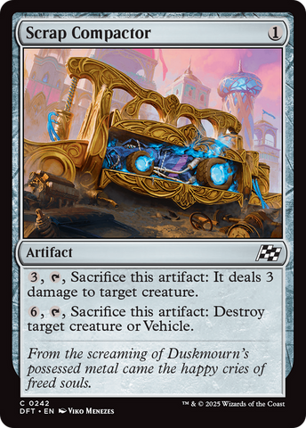 Scrap Compactor (DFT-242)  Foil - Aetherdrift