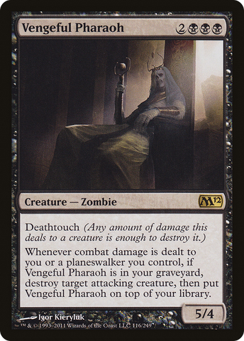 Vengeful Pharaoh (M12-116)  Foil - Magic 2012