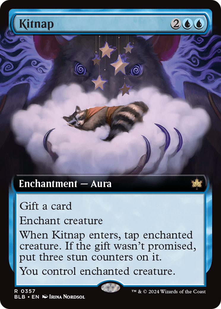 Kitnap (Extended Art) (BLB-357)  Foil - Bloomburrow: (Extended Art)