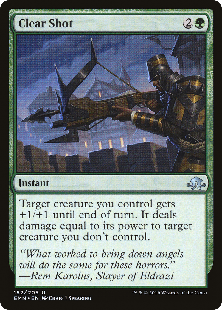 Clear Shot (EMN-152)  Foil - Eldritch Moon