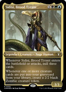 Sidisi, Brood Tyrant (CMM-592)  Etched Foil - Commander Masters