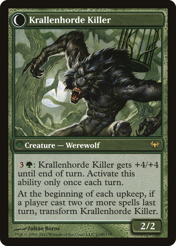 Wolfbitten Captive (DKA-133)  - Dark Ascension: (Double Faced Transform)