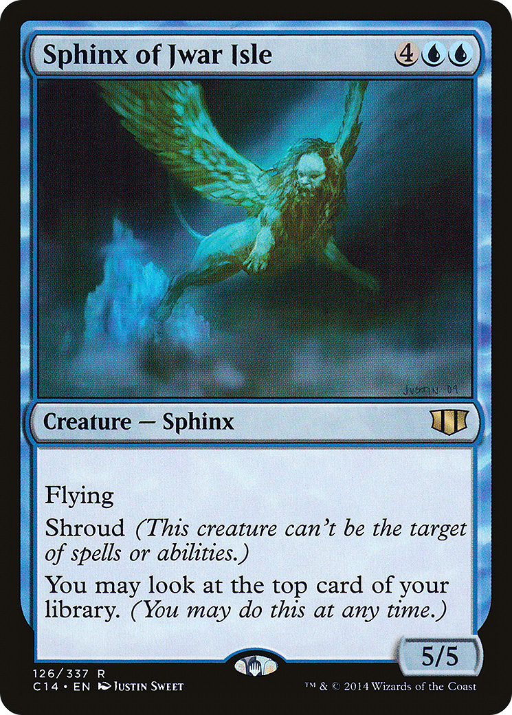 Sphinx of Jwar Isle (C14-126)  - Commander 2014