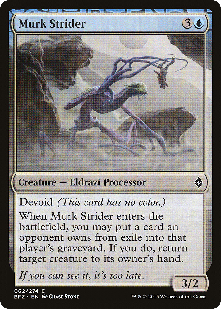 Murk Strider (BFZ-062)  - Battle for Zendikar
