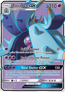 Toxapex GX (Full Art) 136/145  - Holofoil SM  Guardians Rising - Ultra Rare