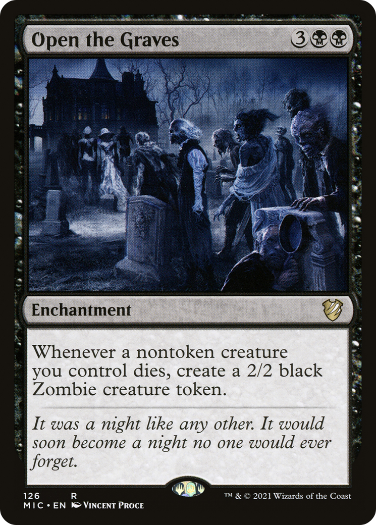 Open the Graves (MIC-126)  - Midnight Hunt Commander