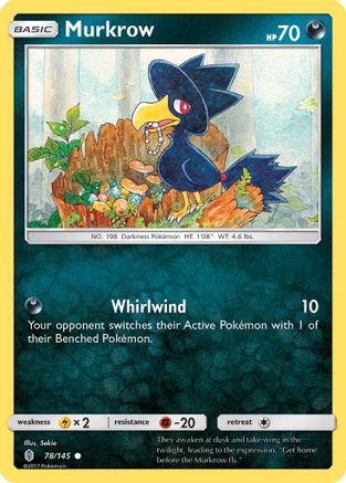 Murkrow (78/145) [Sun & Moon: Guardians Rising]