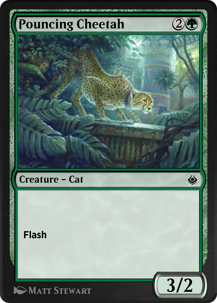 Pouncing Cheetah (AKR-207)  - Amonkhet Remastered