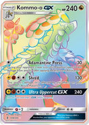 Kommo-o GX (Secret) 159  - Holofoil SM  Guardians Rising - Secret Rare