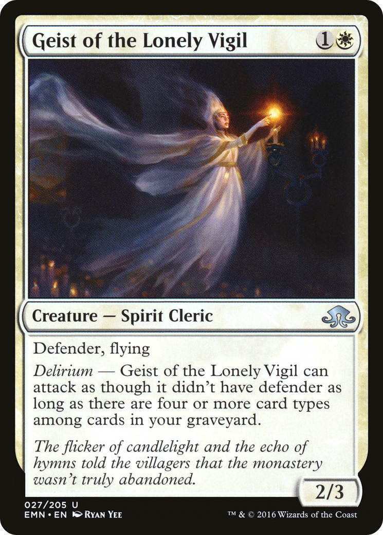 Geist of the Lonely Vigil (EMN-027)  - Eldritch Moon