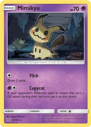 Mimikyu (SM Guardians Rising)   Deck Exclusives