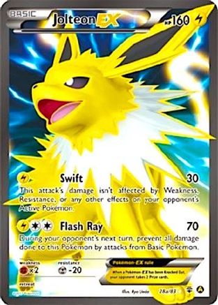 Jolteon EX 28a/83 - Holofoil Alternate Art Promos