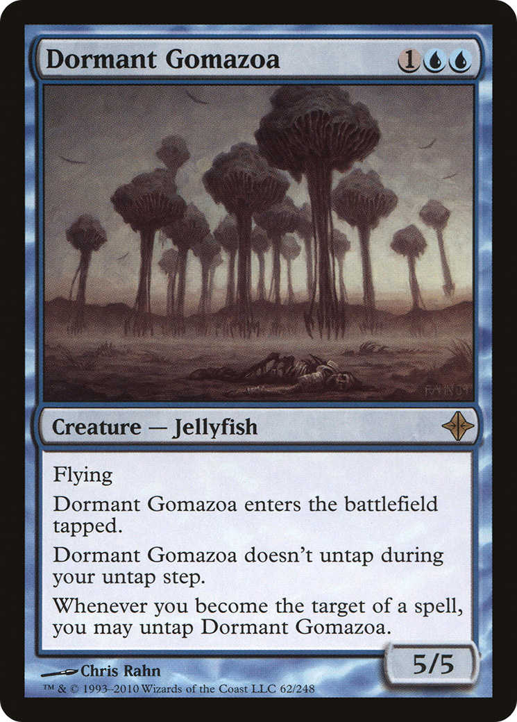 Dormant Gomazoa (ROE-062)  Foil - Rise of the Eldrazi