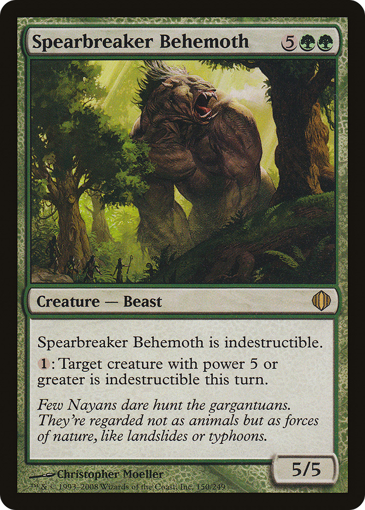 Spearbreaker Behemoth (ALA-150)  Foil - Shards of Alara