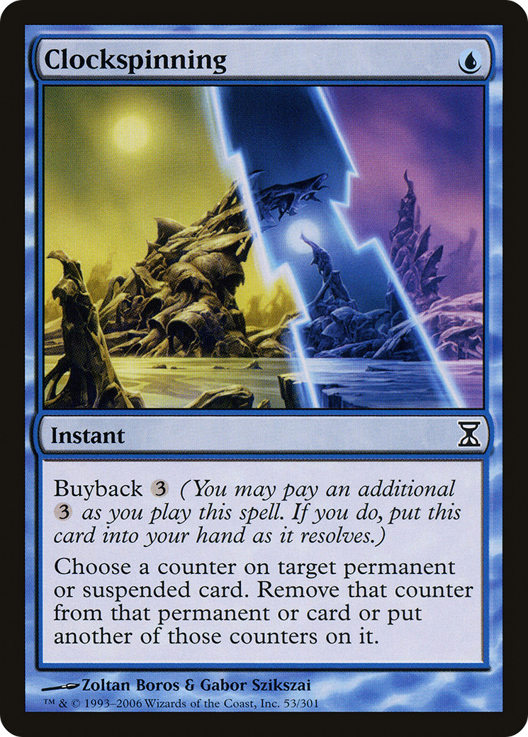 Clockspinning (TSP-053)  Foil - Time Spiral