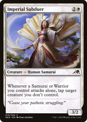 Imperial Subduer (NEO-019)  - Kamigawa: Neon Dynasty