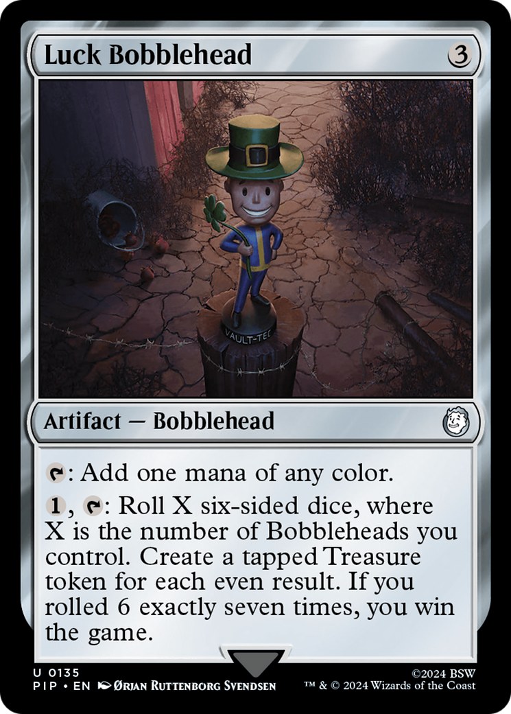 Luck Bobblehead (PIP-135)  Foil - Fallout
