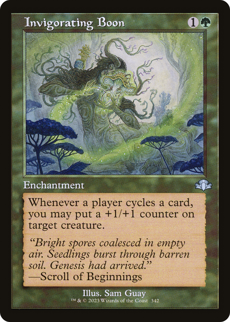 Invigorating Boon (Retro Frame) (DMR-342)  Foil - Dominaria Remastered