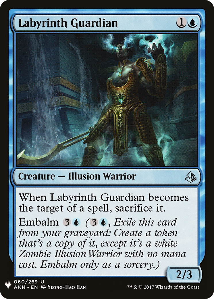Labyrinth Guardian (LIST-060)  - The List