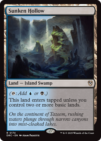 Sunken Hollow (DRC-174)  - Commander: Aetherdrift