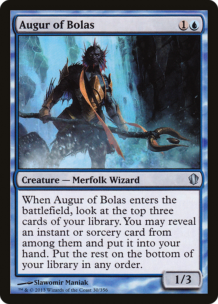Augur of Bolas (C13-030)  - Commander 2013