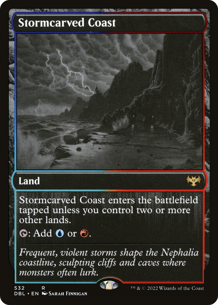 Stormcarved Coast (DBL-532)  - Innistrad: Double Feature