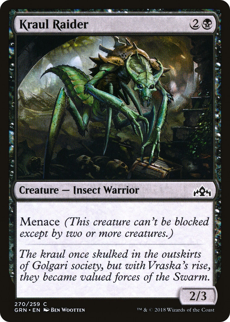Kraul Raider (GRN-270)  - Guilds of Ravnica