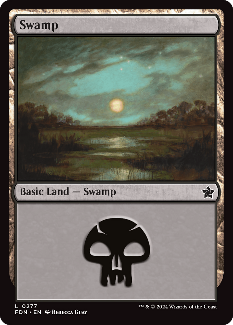 Swamp (0277) (FDN-277)  Foil - Foundations