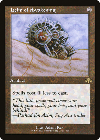 Helm of Awakening (Retro Frame) (DMR-379)  Foil - Dominaria Remastered