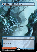 Riverglide Pathway (Borderless) (SLU-020)  Foil - Secret Lair: Ultimate Edition: (Showcase)