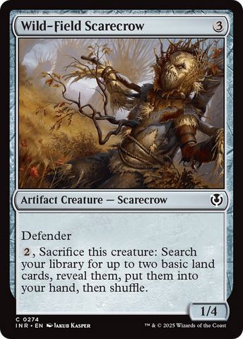 Wild-Field Scarecrow (INR-274)  Foil - Innistrad Remastered