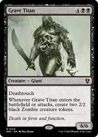 Grave Titan (MKC-129)  - Murders at Karlov Manor Commander