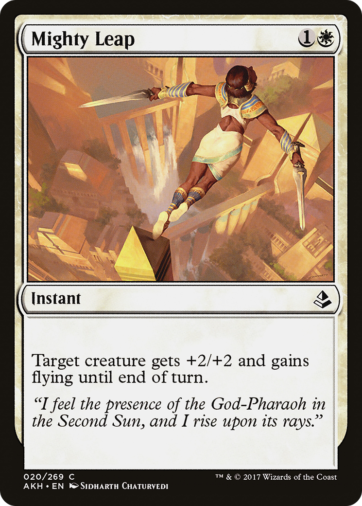 Mighty Leap (AKH-020)  - Amonkhet