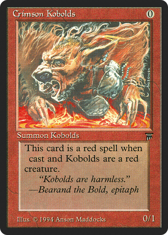 Crimson Kobolds (LEG-)  - Legends