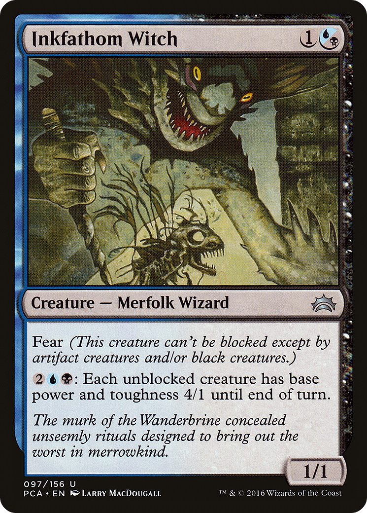 Inkfathom Witch (PCA-097)  - Planechase Anthology